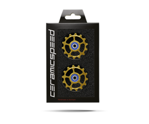 CeramicSpeed Kółka Przerzutki SRAM EAGLE 14 Gold Coated