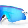 Okulary OAKLEY Encoder Polerowany Biały Prizm Sapphire roz. L