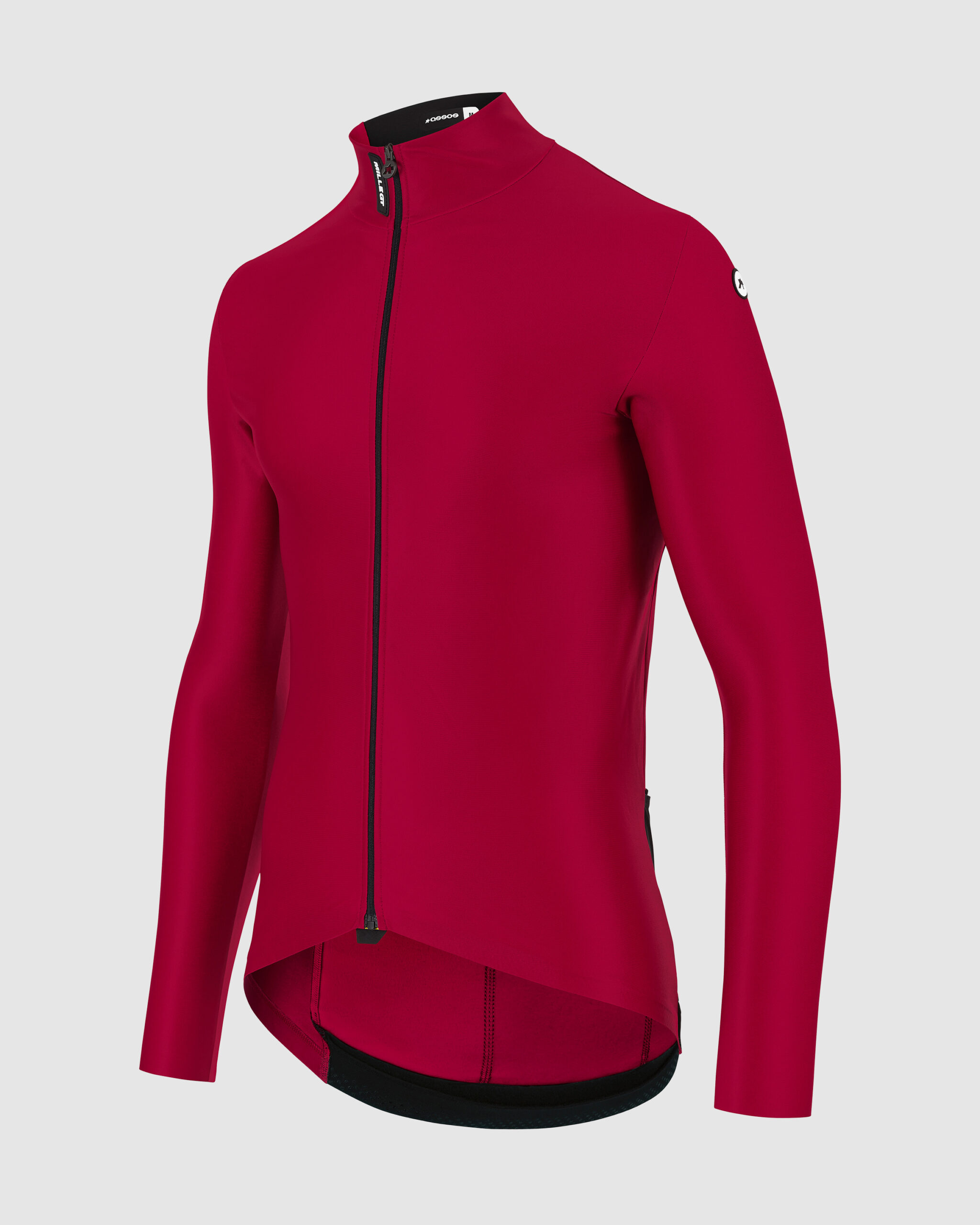 Męska koszulka rowerowa z długim rękawem ASSOS MILLE GT spring fall Jersey C2 Bolgheri Red